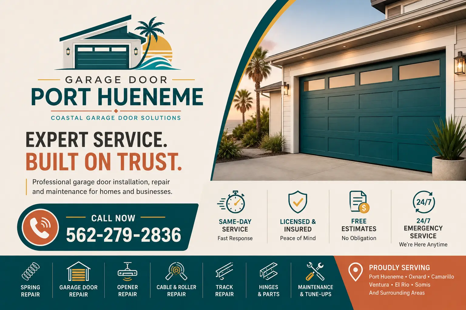 Garage Door Port Hueneme 