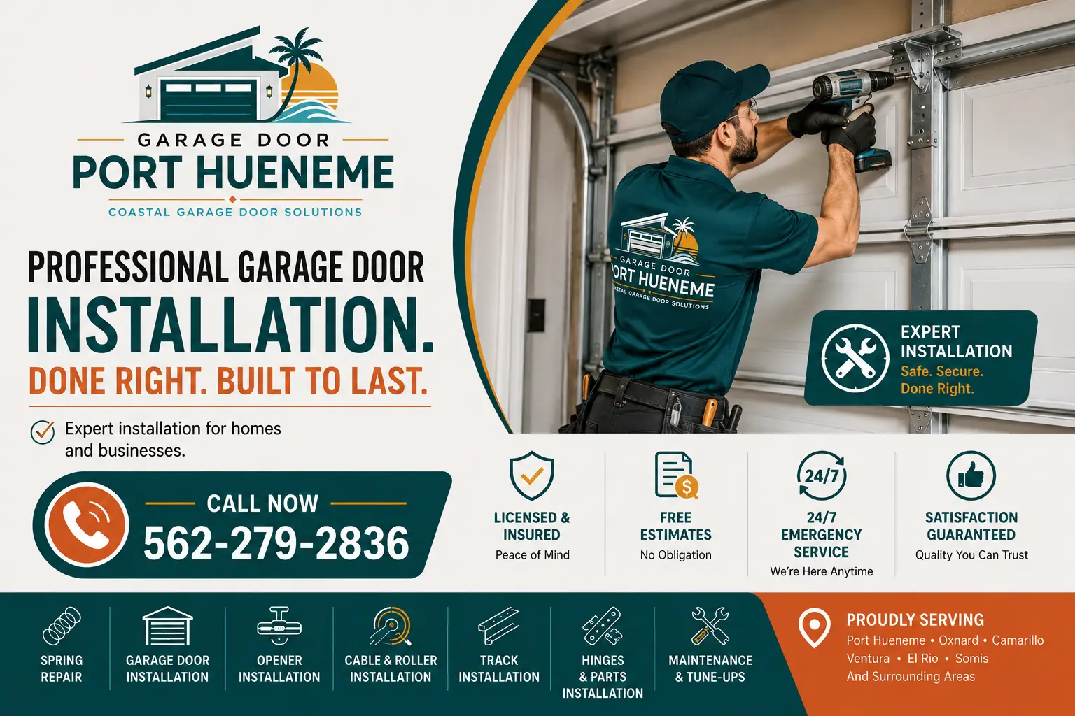 Garage Door Port Hueneme 